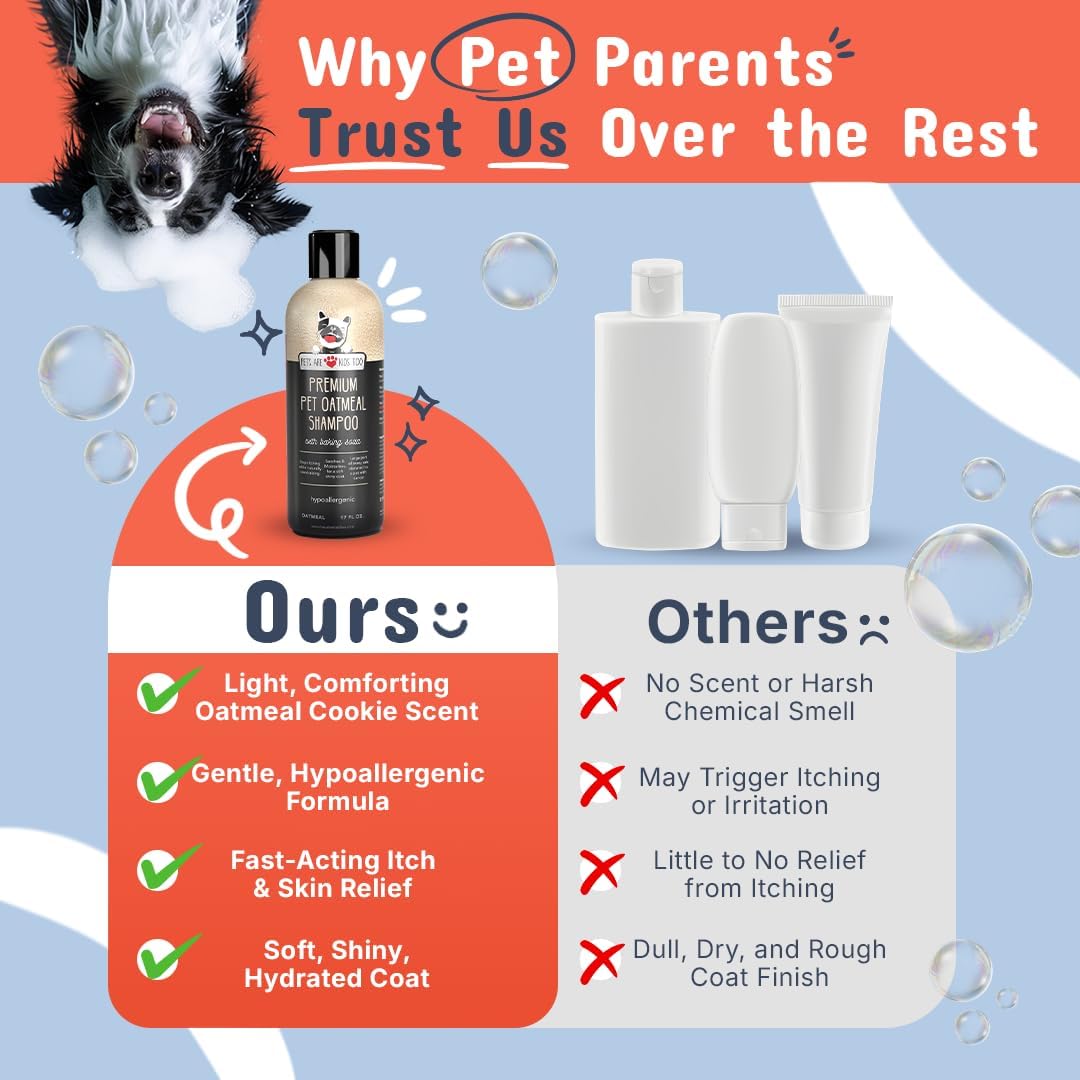 Pets Are Kids Too Oatmeal Dog & Cat Shampoo (17 fl oz)