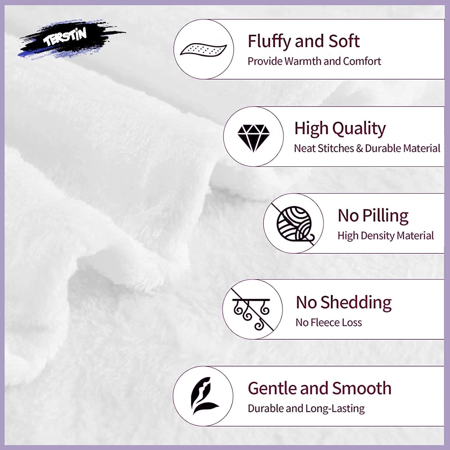 Pet Name Blanket Soft Flannel Throw with Paw Prints (40"x30")