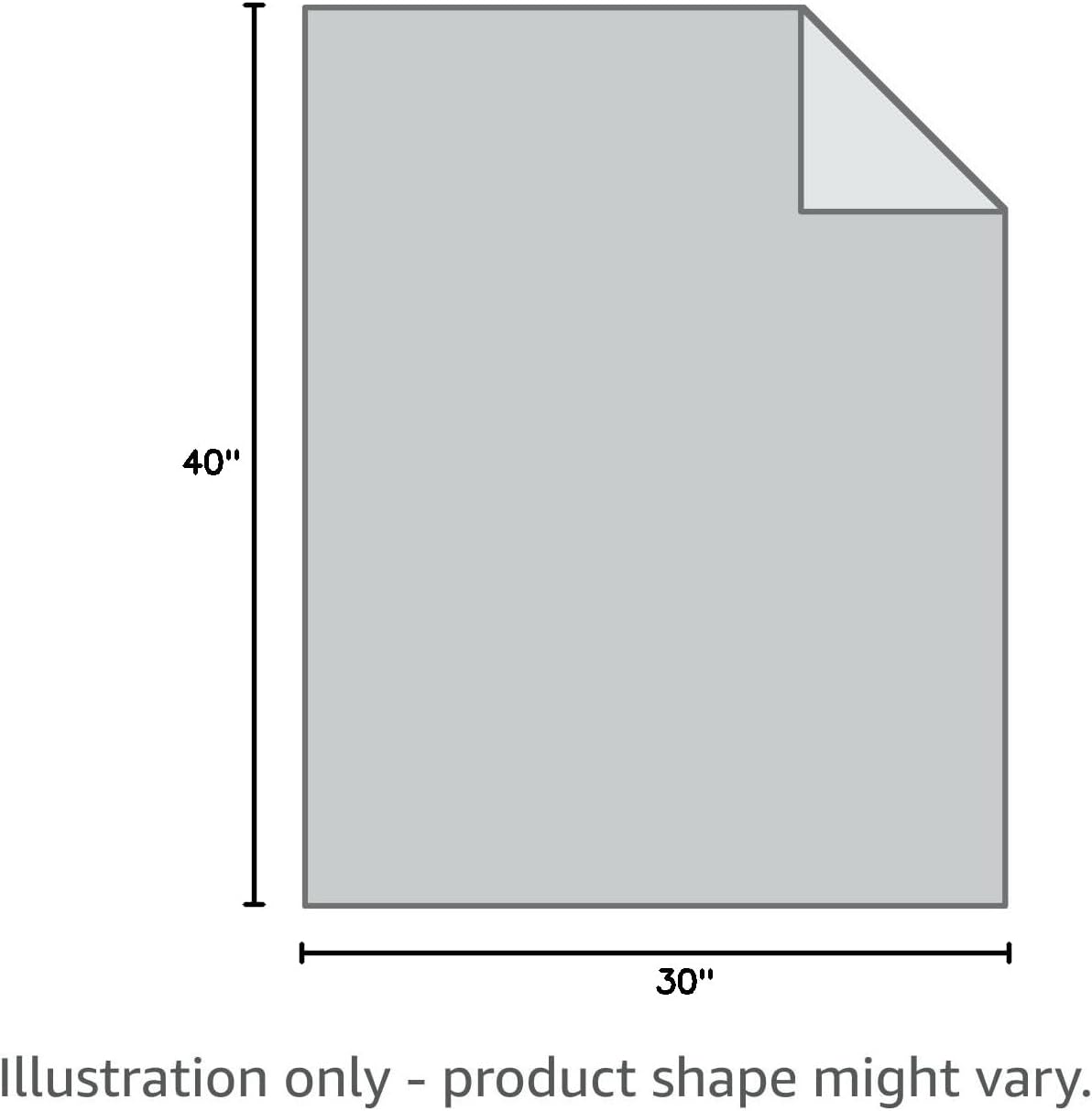 Pet Name Blanket Soft Flannel Throw with Paw Prints (40"x30")