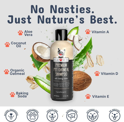 Pets Are Kids Too Oatmeal Dog & Cat Shampoo (17 fl oz)