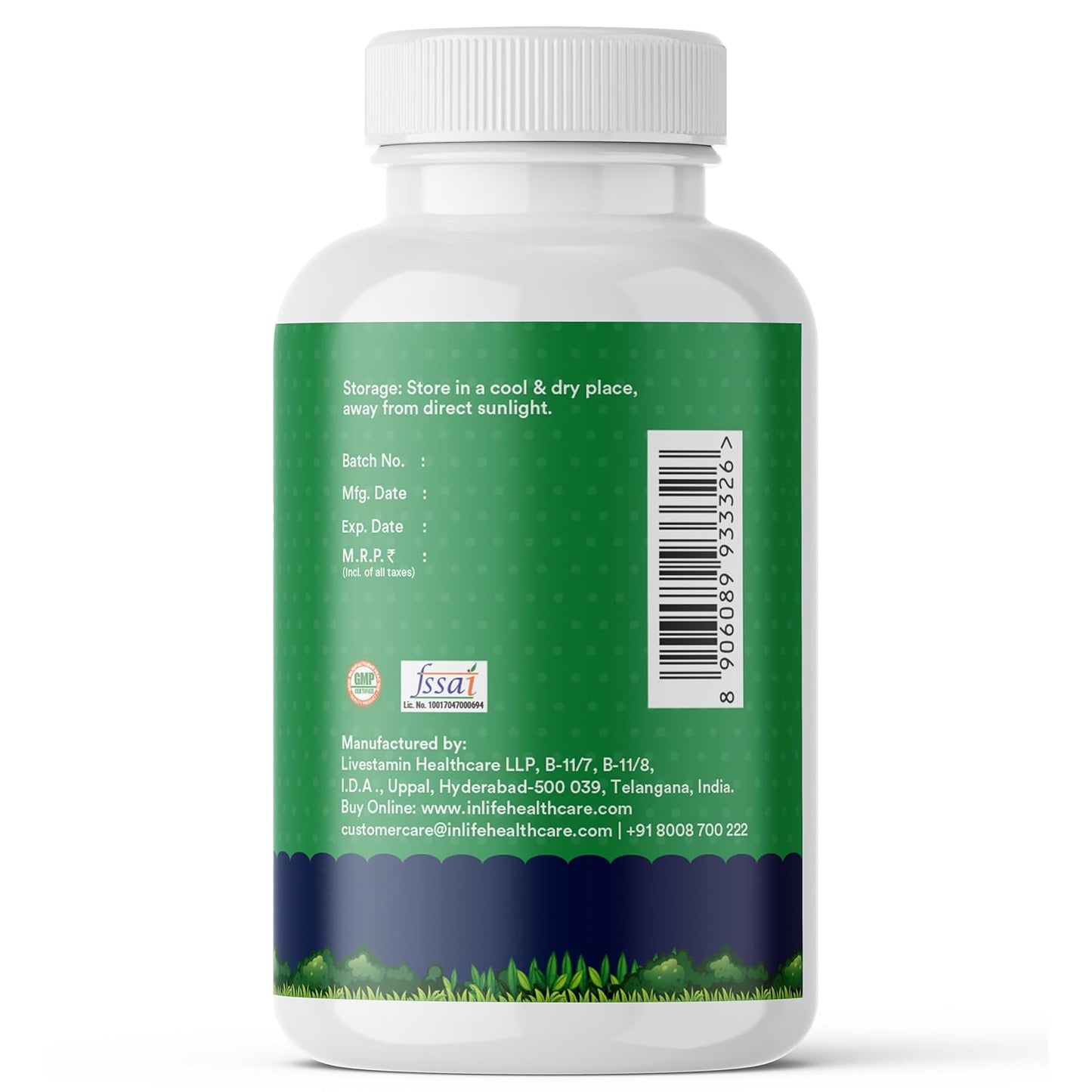 INLIFE Prebiotics & Probiotics for Dogs & Cats, Digestive Health & Immunity Support (60 Caps)